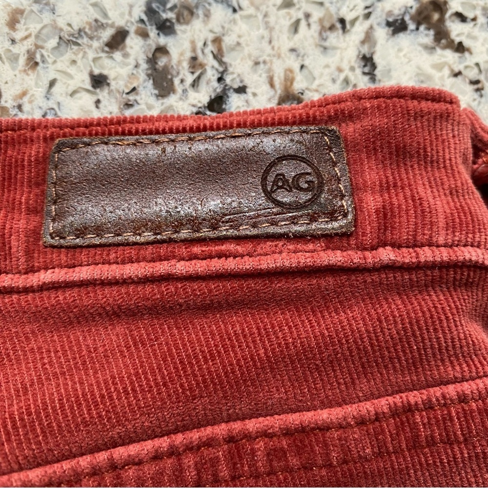 ADRIANO GOLDSCHMIED The Stevie Slim Straight Corderoys Rust 27R - Picture 10 of 10